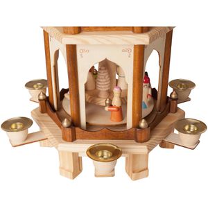 Produktbild für Weihnachtspyramide BRUBAKER klassisch