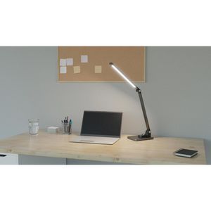 Produktbild für Schreibtischlampe Hansa Breeze, silber, LED, dimmbar