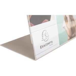 Produktbild für Tischaufsteller Exacompta Kristall 85059D, A5 quer