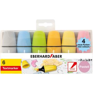 Produktbild für Textmarker Eberhard-Faber Mini, 6 Stück