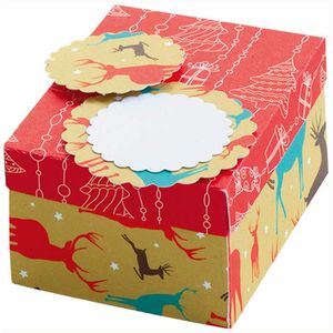 Produktbild für Motivpapier Folia 47249 Weihnachten III, 24 x 34 cm