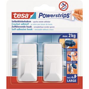 Produktbild für Klebehaken Tesa 58272 Powerstrips Large Eckig