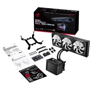 Produktbild für CPU-Kühler Asus ROG Ryuo IV SLC 360 ARGB, 90RC0151-B0EAY0, PWM