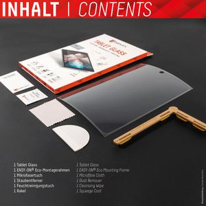 Produktbild für Displayschutzfolie Displex Tablet Glass 2D, 9H
