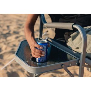 Produktbild für Campingstuhl Coleman Deck Chair Table, grau, 113kg