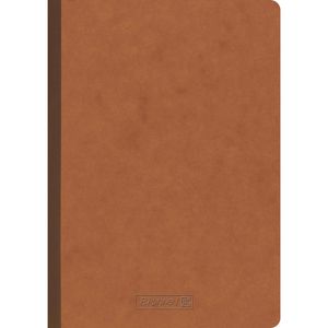 Produktbild für Notizbuch Brunnen FACT!plus, 104357370, braun, A5