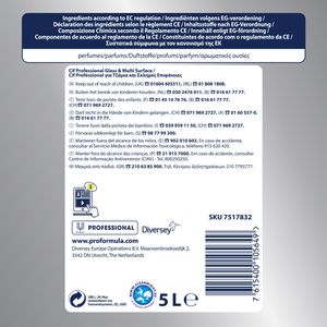 Produktbild für Glasreiniger Cif Professional Pro Formula, gebrauchsfertig