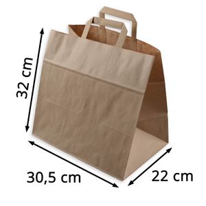 Produktbild für Papiertüten ELCO Classic 7010105.25, braun