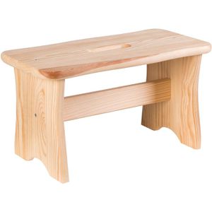 Produktbild für Fußbank Axentia 115924, Holz