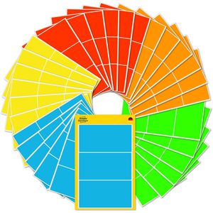 Produktbild für Vielzwecketiketten Zweckform 51046, 5 Farben