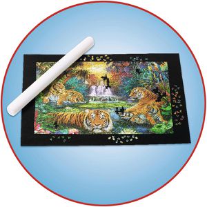 Produktbild für Puzzlematte Ravensburger 17957, Roll &amp; Go XXL