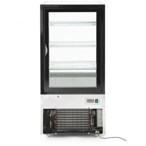 Produktbild für Kühlvitrine Arktic 233306, schwarz