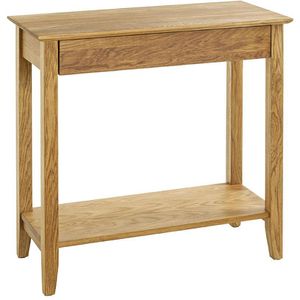 Produktbild für Konsolentisch Haku-Möbel 54354, eiche