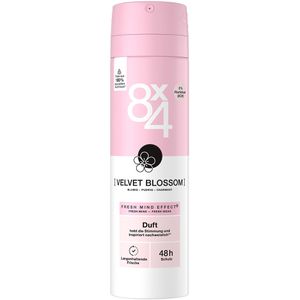 Deodorant 8x4 Velvet Blossom, Spray