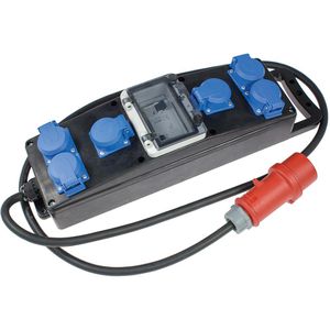 CEE-Stromverteiler as-Schwabe 60809 S2+, mobil, für außen
