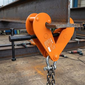 Produktbild für Kettenzug-Trägerklemme Unicraft TK 3, 6171903