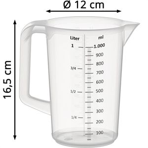 Produktbild für Messbecher APS Pro 30047, aus Kunststoff