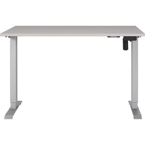 Produktbild für Schreibtisch Germania Profi 3.0, 8022-643, kaschmir / silber