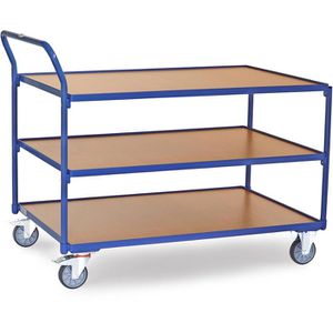 Tischwagen Fetra 2756, aus Metall & Holz