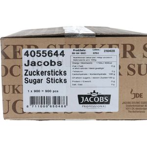 Produktbild für Zuckersticks Jacobs weißer Zucker