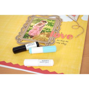 Produktbild für Plotterstift Silhouette Sketch Pens Black &amp; White