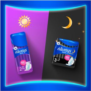 Produktbild für Damenbinden always Maxi Long, Größe 2