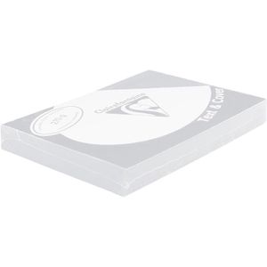 Produktbild für Einbanddeckel Clairefontaine Text &amp; Cover, bedruckbar, weiß