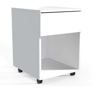 Produktbild für Rollcontainer VCM Dalosa 45 918331, aus Holz, weiß