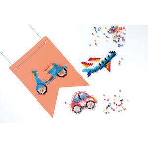 Produktbild für Steckplatte Folia 73213 Motor Fun Fahrzeuge, Set