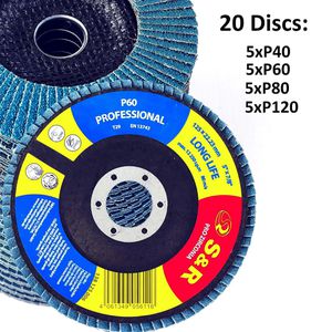Produktbild für Fächerschleifscheibe S&amp;R 138.125.020, Set