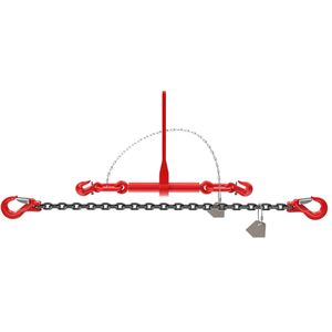 Produktbild für Zurrkette Dolezych Standard mit Gabelkopfhaken &amp; Ratschspanner
