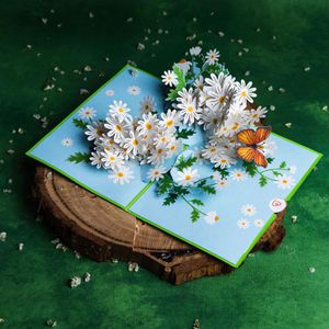 Produktbild für Grußkarten papercrush 3D Gänseblümchen