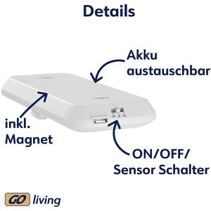 Produktbild für LED-Unterbauleuchte Müller-Licht Mobina, neutralweiß