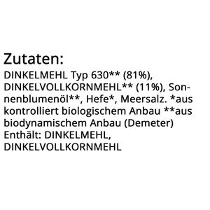 Produktbild für Zwieback Sommer Dinkel, laktosefrei, demeter, BIO