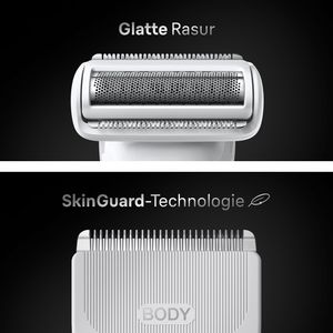 Produktbild für Elektrorasierer Braun BodyGroomer Series 7, BG7550