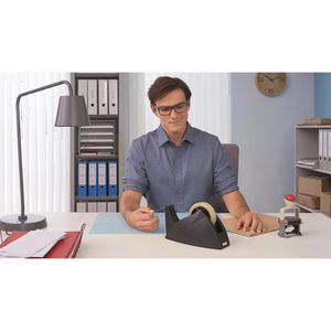Produktbild für Klebebandabroller Tesa 57422 Easy Cut, schwarz