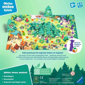Produktbild für Brettspiel Ravensburger 12010007, Sagaland Junior