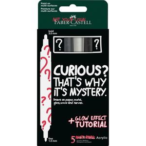 Produktbild für Acrylstifte Faber-Castell Multimark Acrylic Mystery Set II