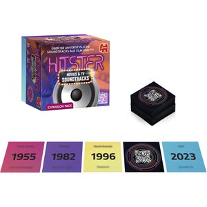 Produktbild für Kartenspiel Jumbo 1110100469, Hitster Movies &amp; TV Soundtracks