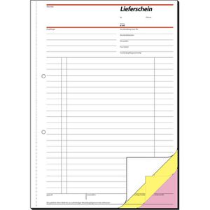 Produktbild für Lieferscheinbuch Sigel SD016, A4