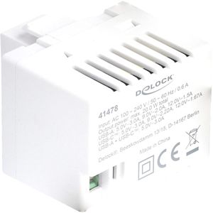 Produktbild für Keystone-Modul DeLock 41478, weiß