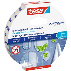 Montageband Tesa Powerbond Fliese&Metall, 5mx19mm