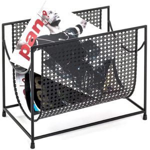 Zeitungsständer Haku-Möbel 22517, aus Metall