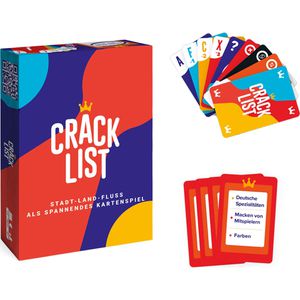 Produktbild für Kartenspiel Yaqua 81331, Crack List