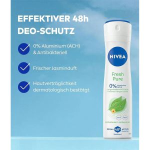 Produktbild für Deodorant Nivea Fresh Pure, Spray