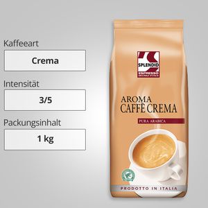 Produktbild für Kaffee Splendid Aroma Caffè Crema