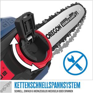 Produktbild für Kettensäge Güde KS 18-0, 58407, Akku