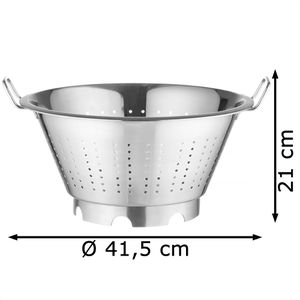 Produktbild für Seiher Hendi Profi Line, mit 2 Griffen, aus Edelstahl