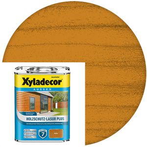 Xyladecor Holzlasur Holzschutz-Lasur Plus, 0,75l, außen, kiefer, seidenmatt