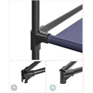 Produktbild für Kleiderschrank Songmics XXL, LSF003I02, blau